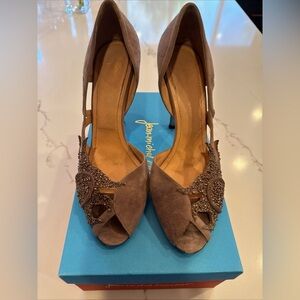Jean-Michel Cazabat Cindy Heels Size 8 w Box and Dust Bag